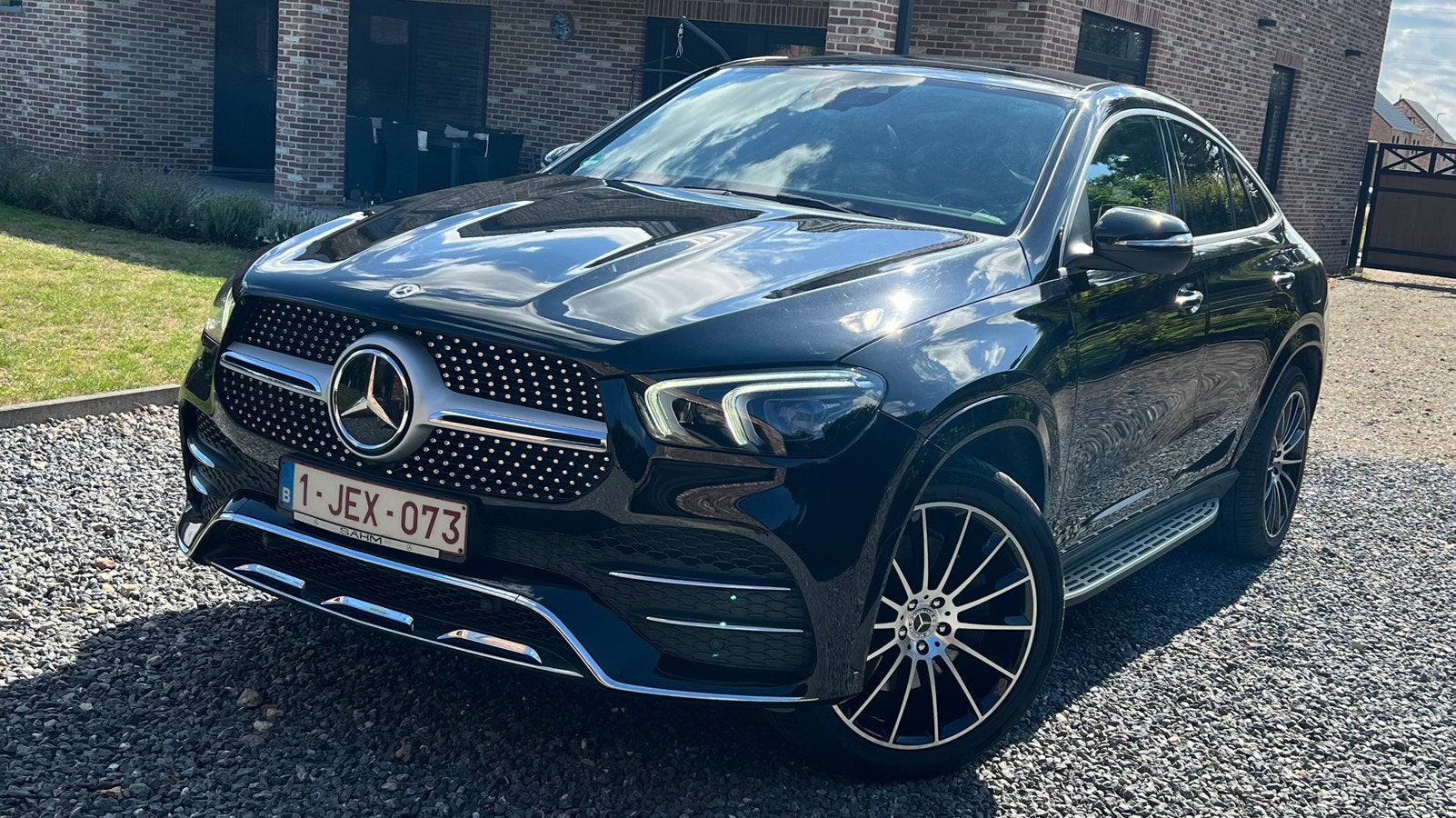 Mercedes-Benz GLE 350e COUPÉ 4MATIC AMG Line, Auto's, Dealer onderhouden, 2625 kg, 4 cilinders, Zwart