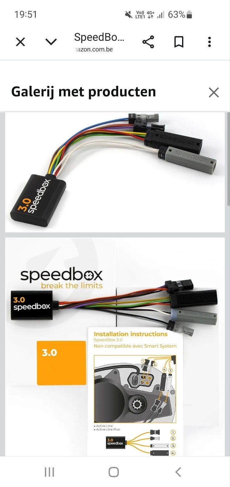 speedbox 3.0, Fietsen en Brommers, Fietsaccessoires | Fietsaccu's, Ophalen of Verzenden, Zo goed als nieuw