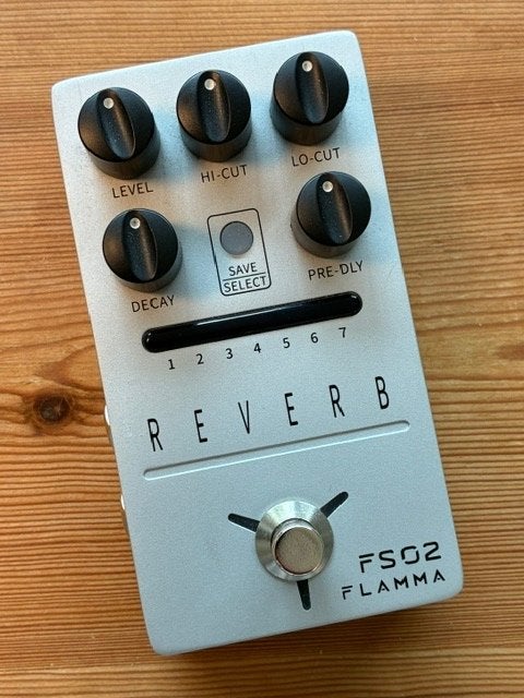 Flamma FS-02 stereo reverb in nieuwstaat!, Muziek en Instrumenten, Ophalen of Verzenden, Zo goed als nieuw, Reverb