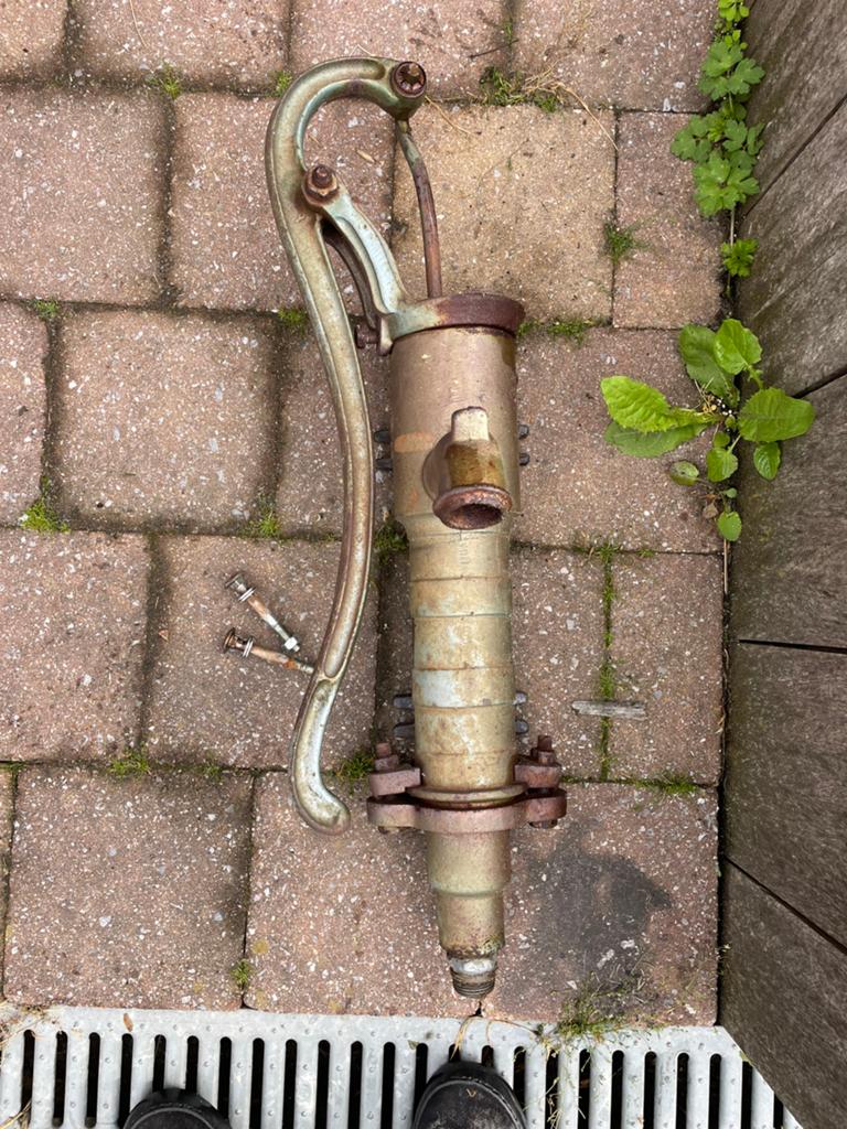 Vintage handpomp, Tuin en Terras, Waterpompen, Ophalen, Gebruikt