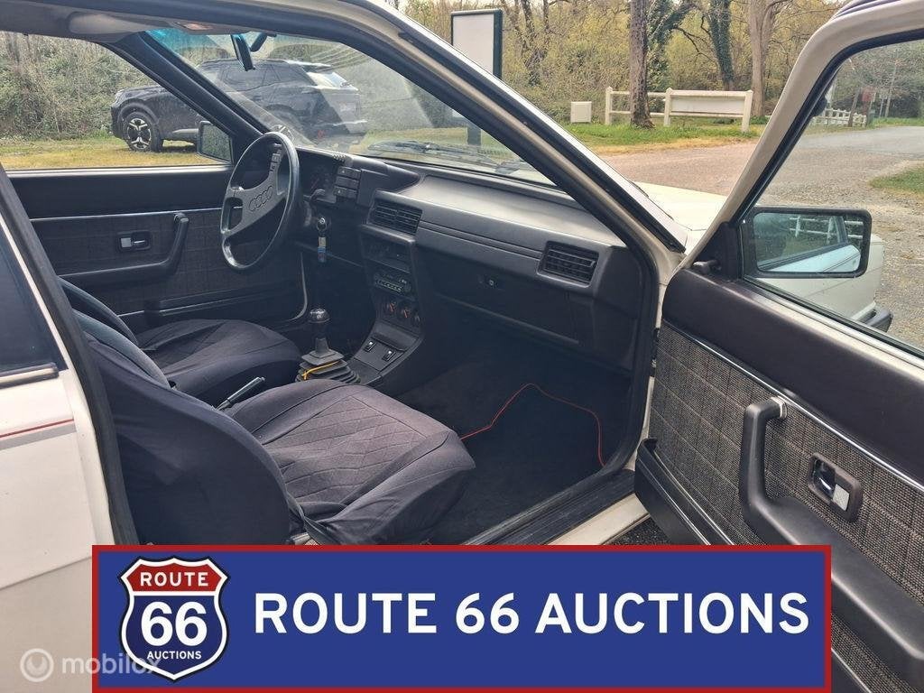 Audi Coupé GT | 1984 | Route 66 Auctions, Auto's, Zwart, Bedrijf, Handgeschakeld, Audi