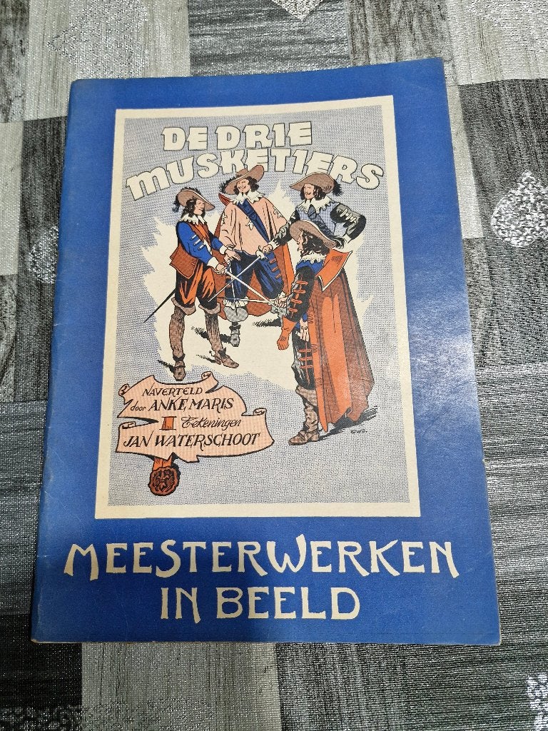 De drie musketiers, Boeken, Eén stripboek, Ophalen, Anke Maris