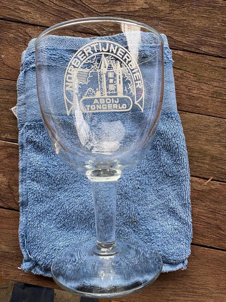 Norbertijnenbier - Abdij Tongerlo, Ophalen of Verzenden, Gebruikt, Glas of Glazen, Overige merken
