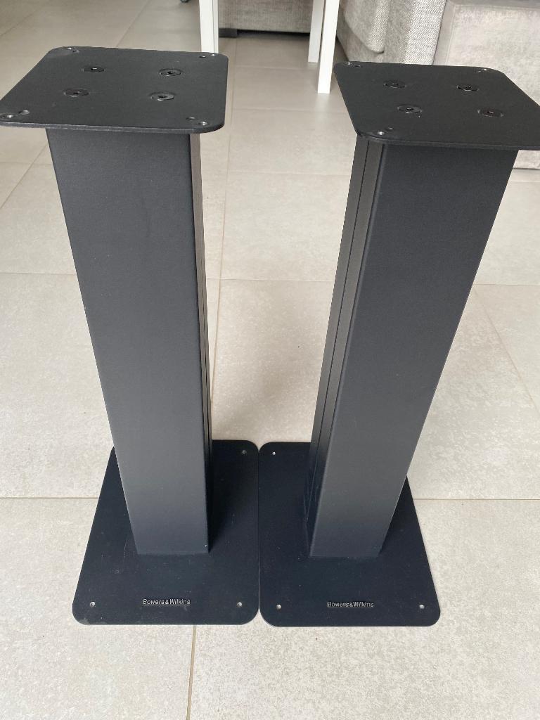 PIEDS D'ENCEINTE Bowers & Wilkins FS-600 S3 Noir, TV, Hi-fi & Vidéo, Enceintes, Comme neuf, Haut-parleurs Frontaux, Arrière ou Stéréo