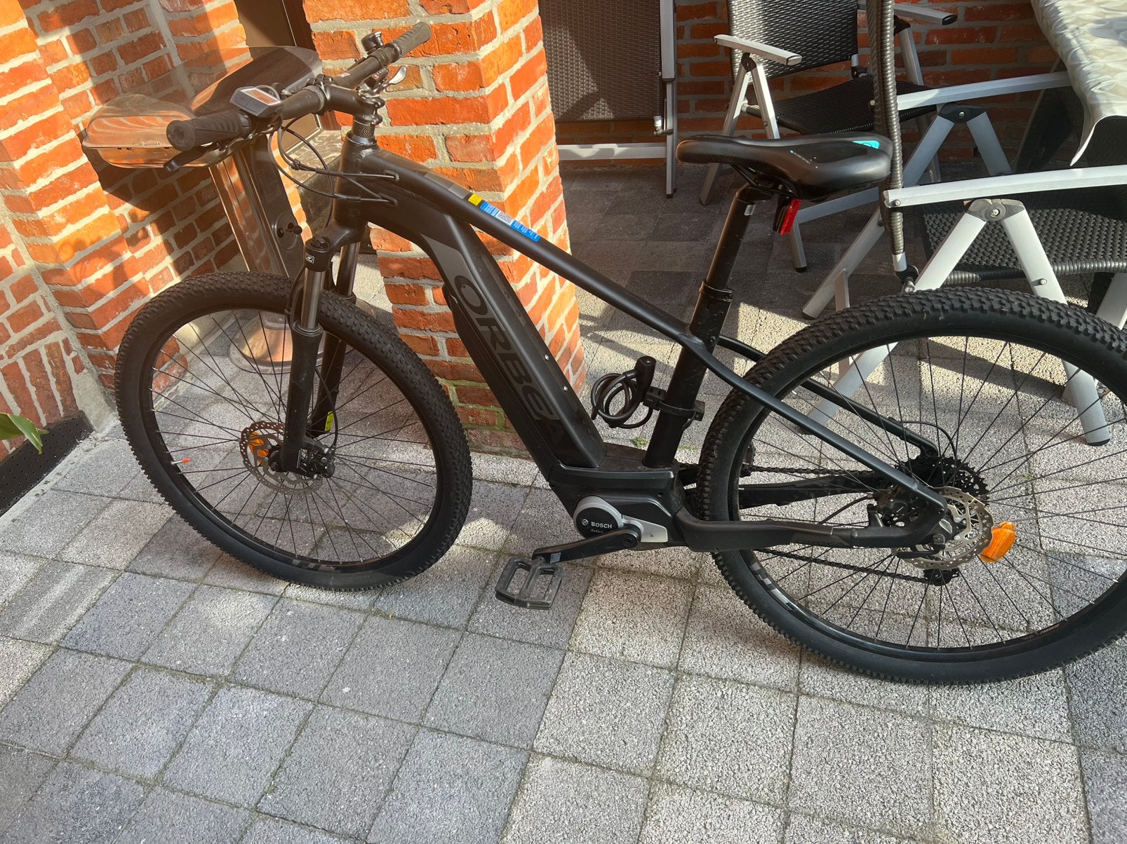 Elektrische mountainbike Orbea in nieuwstaat, Fietsen en Brommers, Elektrische fietsen, Zo goed als nieuw, Ophalen