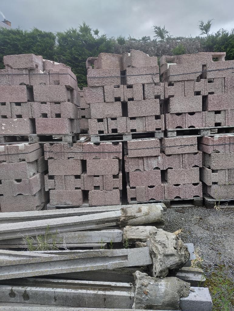 zwembad ,cementvezelblokken, Doe-het-zelf en Bouw, Metselstenen, Ophalen, Zo goed als nieuw, Overige typen