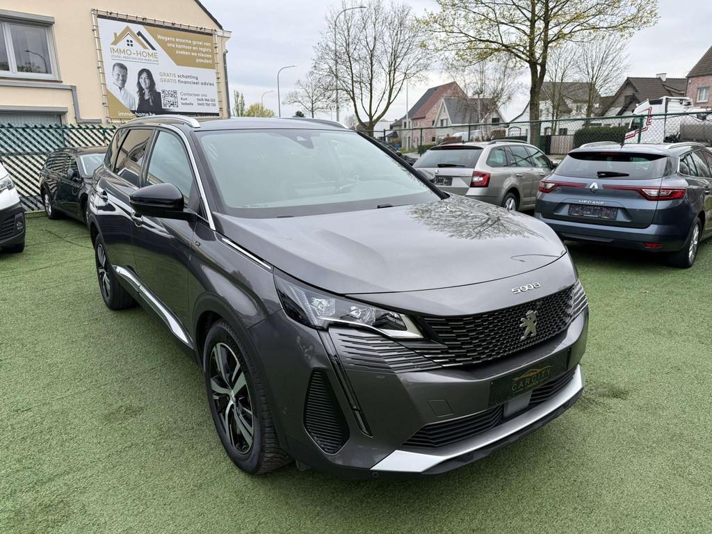 Peugeot 5008 1.5 BlueHDi GT Line°7PL°LEDER°CAMERA°EURO 6, Auto's, Voorwielaandrijving, Gebruikt, 4 cilinders, https://public.car-pass.be/vhr/063bf0a1-c466-4c1c-af69-eeffe79fed21