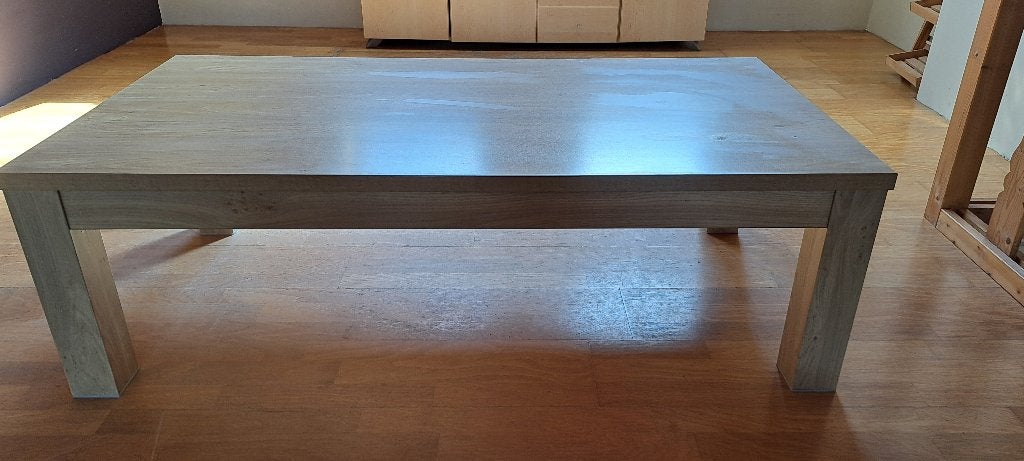 Salontafel eiken look, 100 à 150 cm, Comme neuf, Enlèvement, 50 à 100 cm