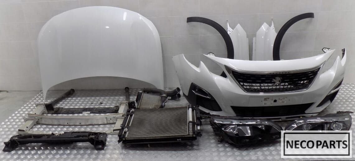 PEUGEOT 3008 5008 GT VOORKOP BUMPER KOPLAMP KOELERPAKKET, -, Utilisé, -, Peugeot