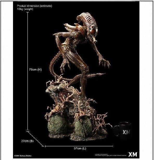 XM Studios Alien Hive - Warrior - Brown Variant, Collections, Cinéma & Télévision, Enlèvement ou Envoi