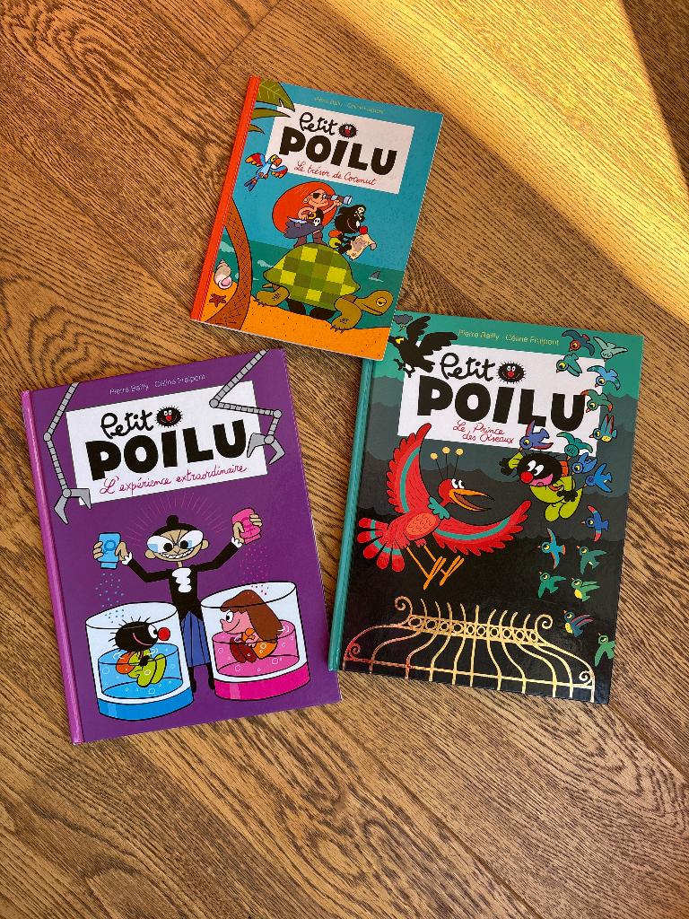 Livre enfant petit poilu, Garçon ou Fille, Fiction général, Comme neuf, Enlèvement
