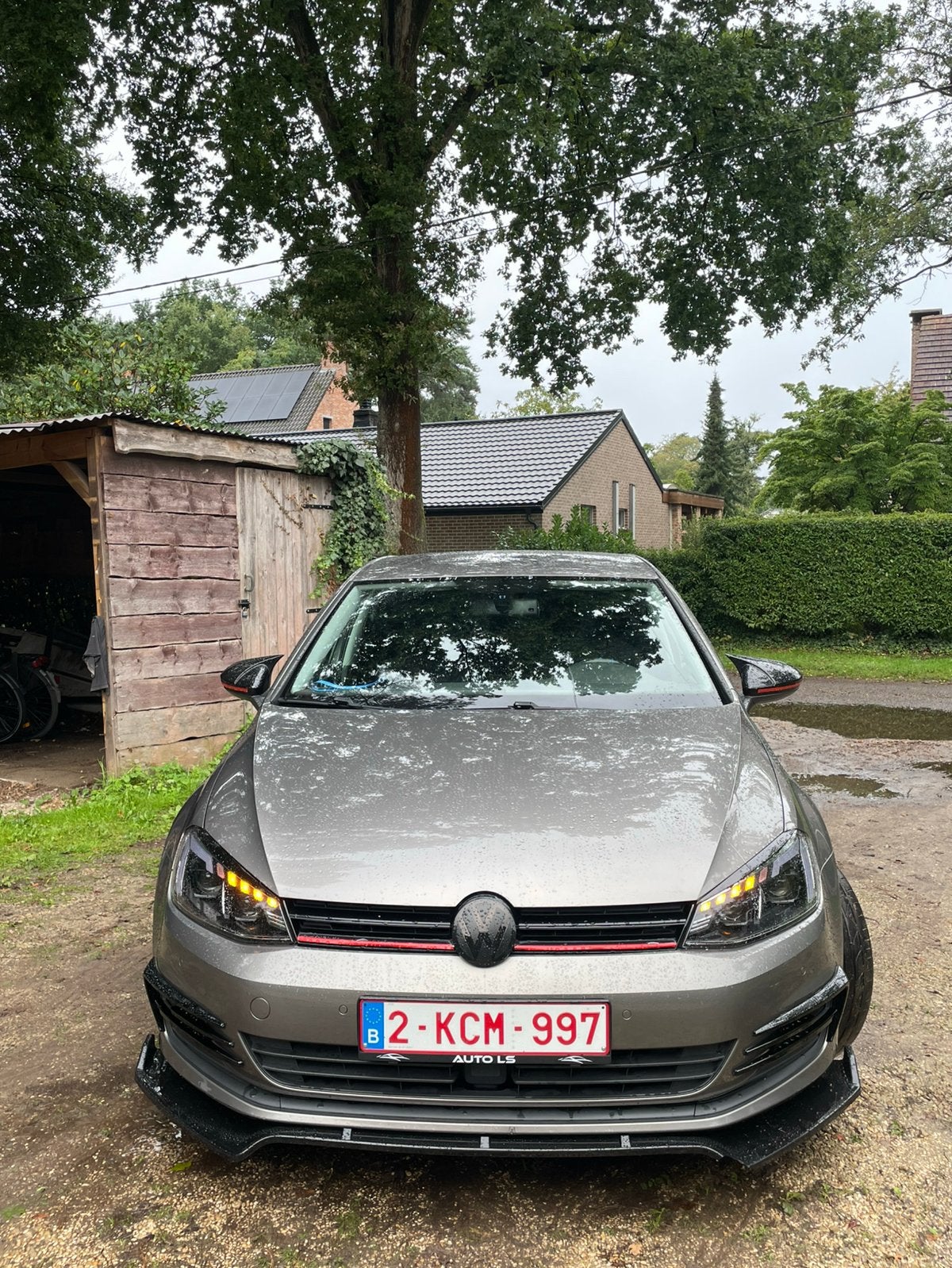Volkswagen golf 7 1,2 benzine sportieve look- 156000 km, Auto's, Handgeschakeld, Golf, Particulier, Zilver of Grijs