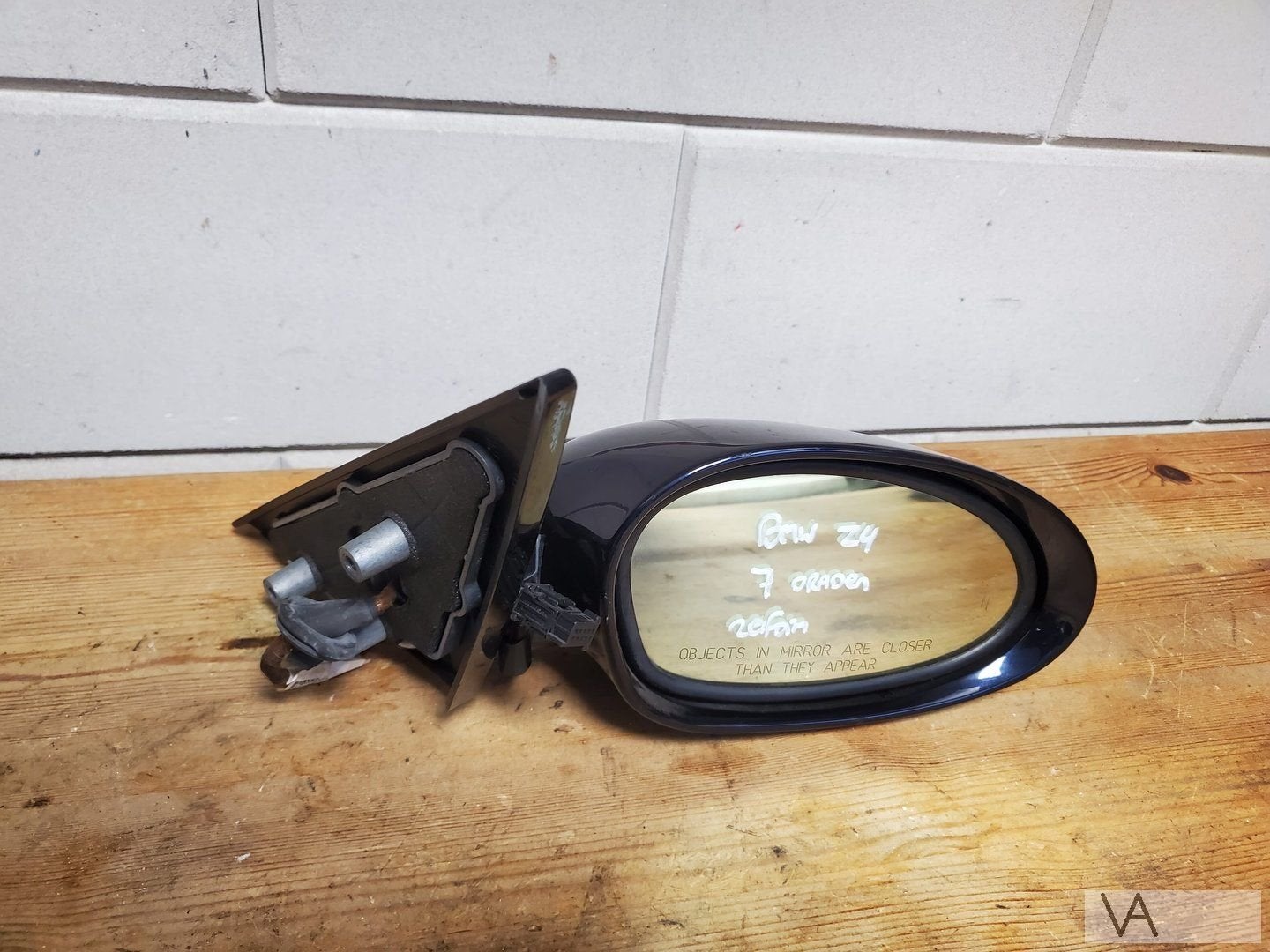 BMW Z4 2002 - 2009 spiegel rechts ZELFDIMMEND glas €250, Gebruikt, -, -, Ophalen of Verzenden