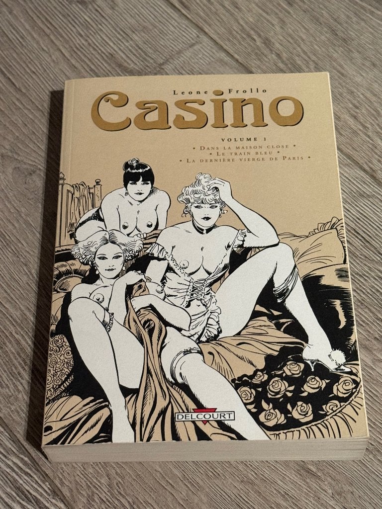 Erotische strip ‘Casino’, Une BD, Envoi, Comme neuf, Leone Frollo