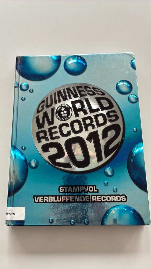 Guinness world records 2012, Enlèvement ou Envoi, Utilisé