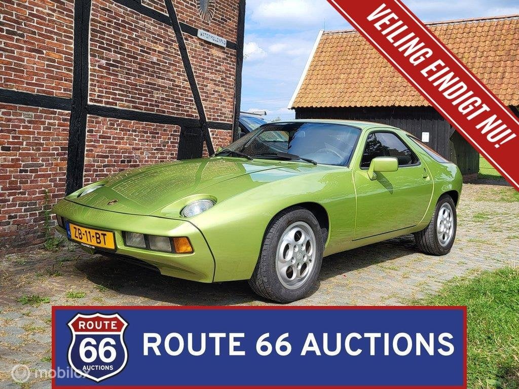 Porsche 928 | 1977 | Route 66 Auctions, Achat, Entreprise, Boîte manuelle, Autre carrosserie
