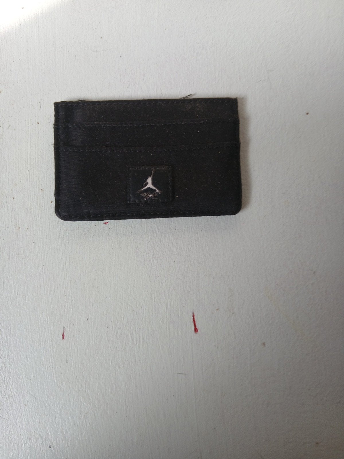 Jordan porttemone, Bijoux, Sacs & Beauté, Porte-monnaie & Portefeuilles, Enlèvement ou Envoi, Utilisé, Noir, Cuir