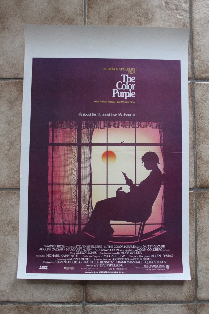 filmaffiche The Color Purple 1985 filmposter, Rechthoekig Staand, Ophalen of Verzenden, Zo goed als nieuw, A1 t/m A3