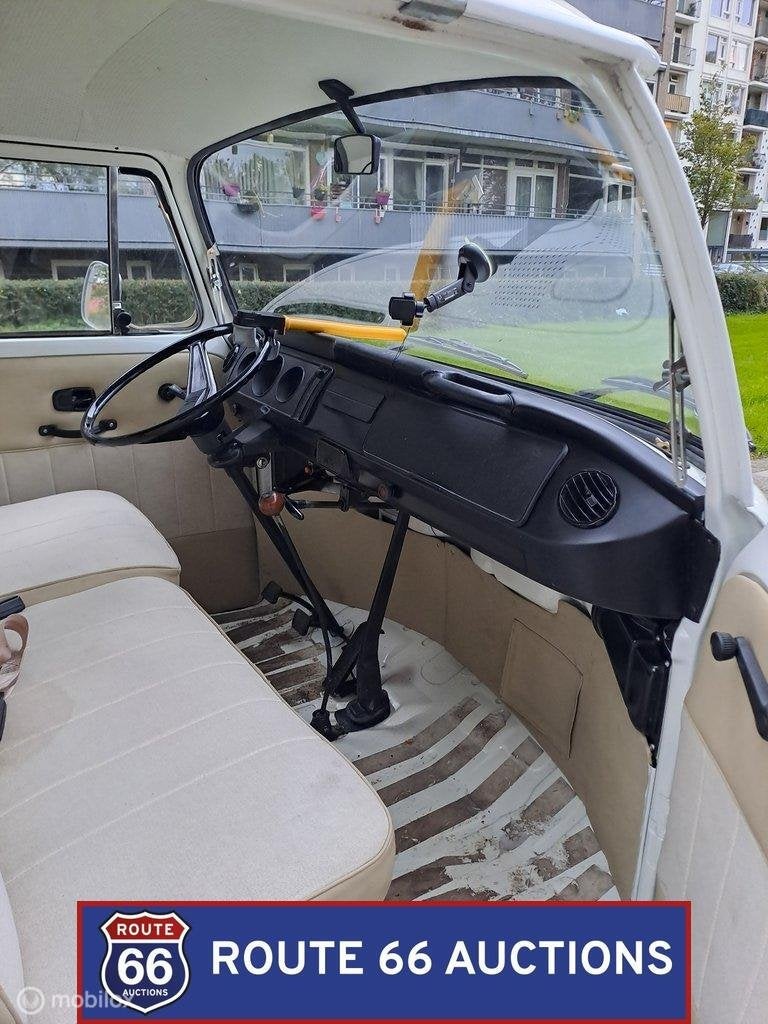 Volkswagen Type 2 Kombi Camper | Route 66 Auctions, Auto's, Volkswagen, Zwart, Bedrijf, Handgeschakeld
