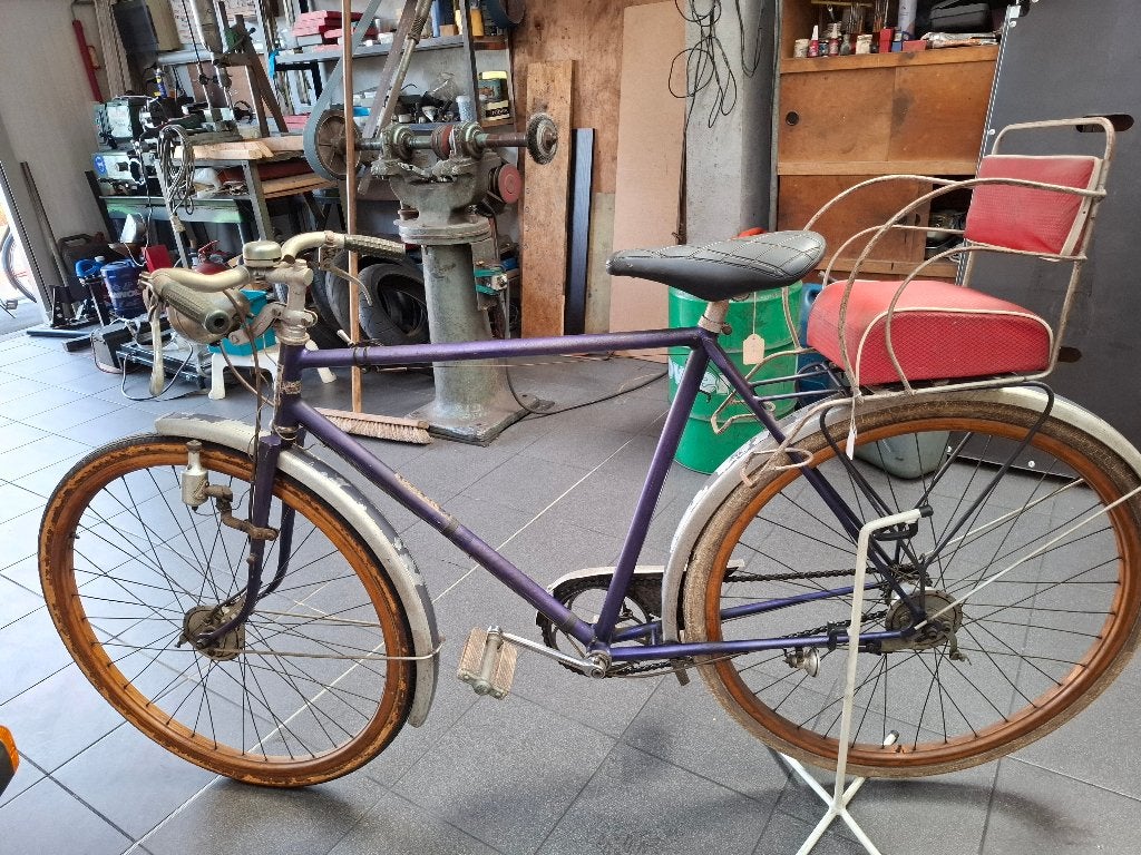 Alcyon fiets 1965 met houtenwielen, Ophalen, Gebruikt, Overige merken, Versnellingen