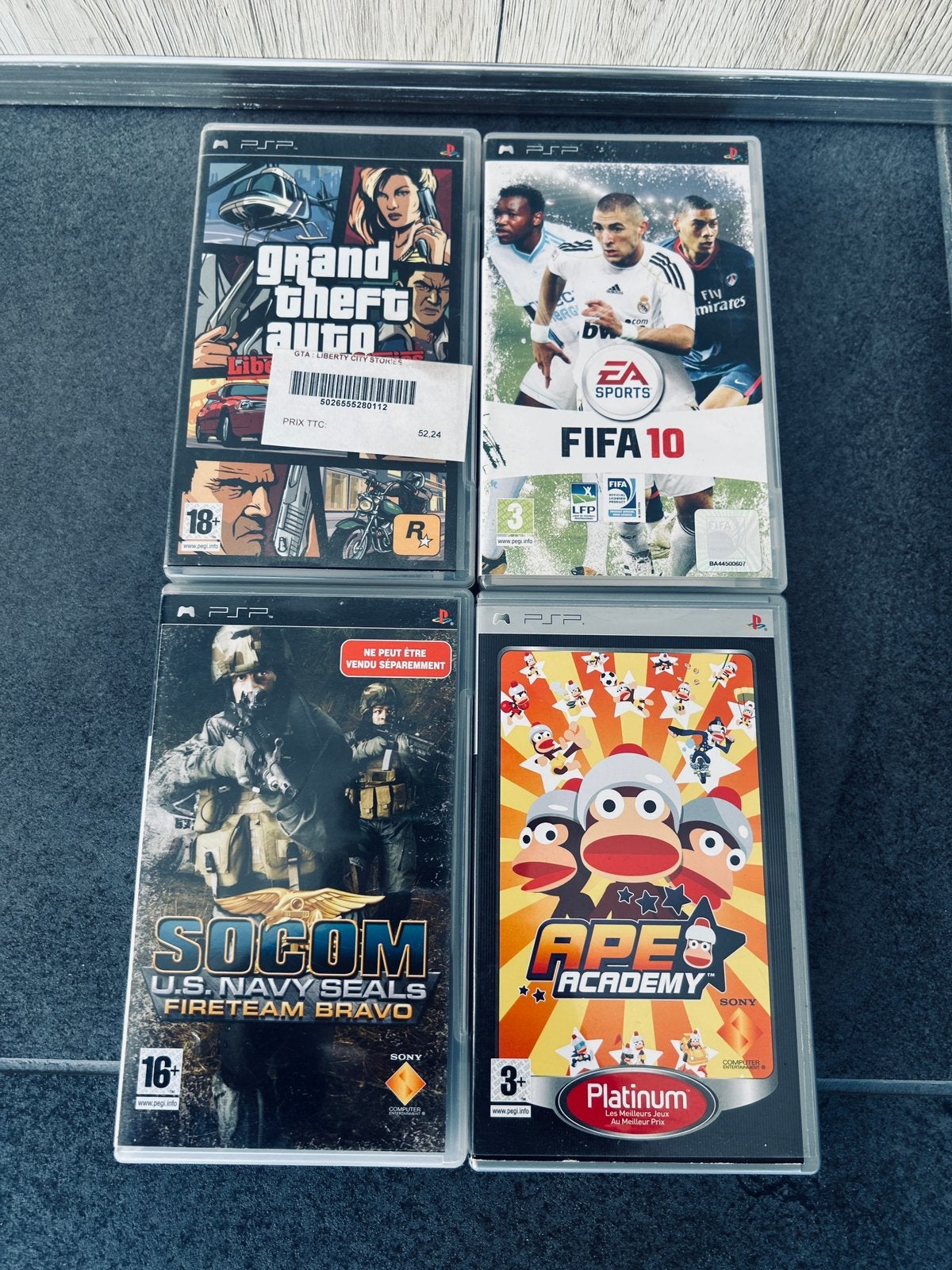 Jeux psp, Consoles de jeu & Jeux vidéo, Jeux | Sony PlayStation Portable, Enlèvement ou Envoi, Comme neuf