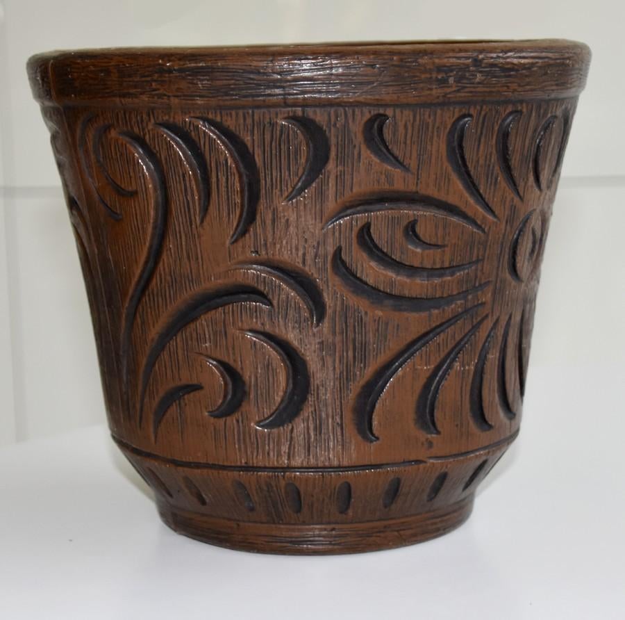 Pot de fleurs Vintage Fasyl - France, Enlèvement ou Envoi, Moins de 25 cm, Rond, Comme neuf