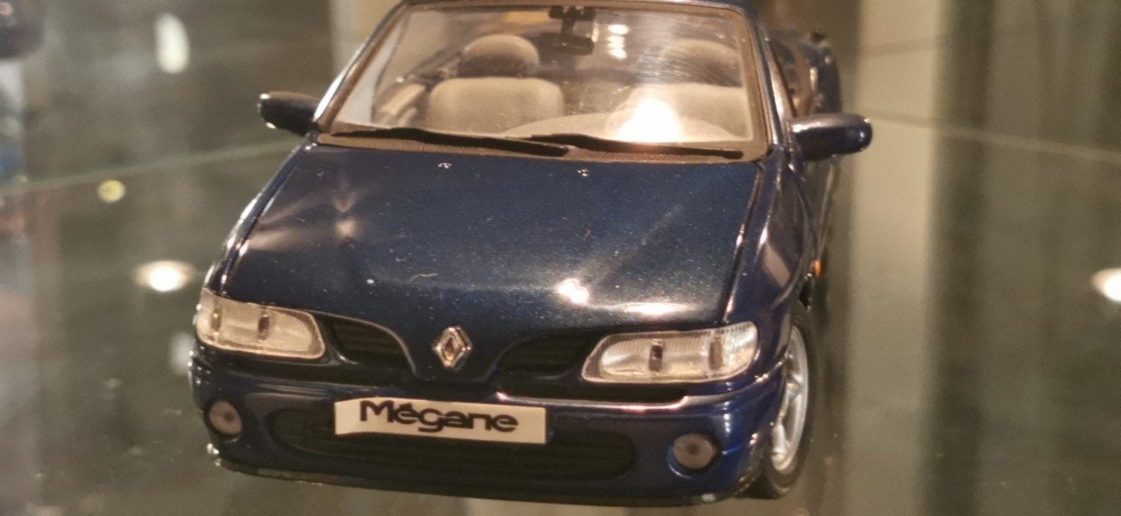 Renault Megane Cabriolet - Anson 1/18, Hobby en Vrije tijd, Modelauto's | 1:18, Ophalen, Zo goed als nieuw, Auto, Anson