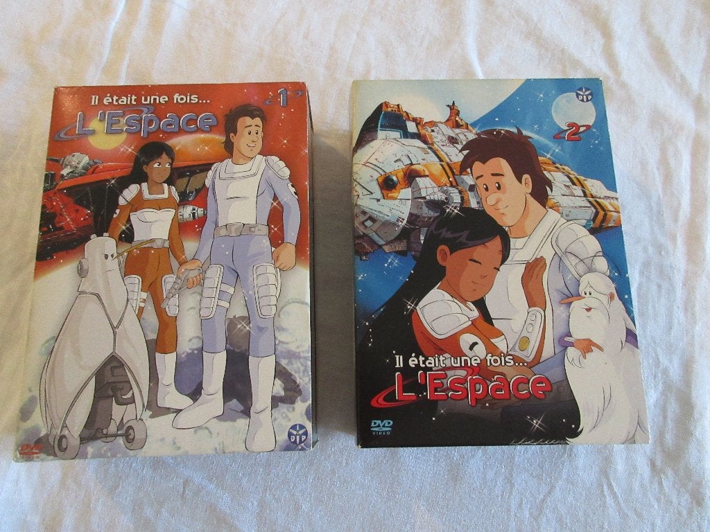 DVD Collector IL ETAIT UNE FOIS L'ESPACE parties 1 et 2, Enlèvement, Dessin animé