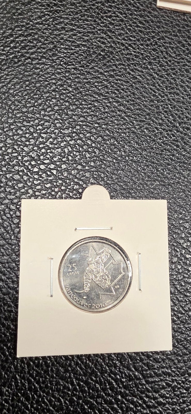 Canada 25 cents 2009 Vancouver sledgehockey, Postzegels en Munten, Munten | Amerika, Ophalen of Verzenden