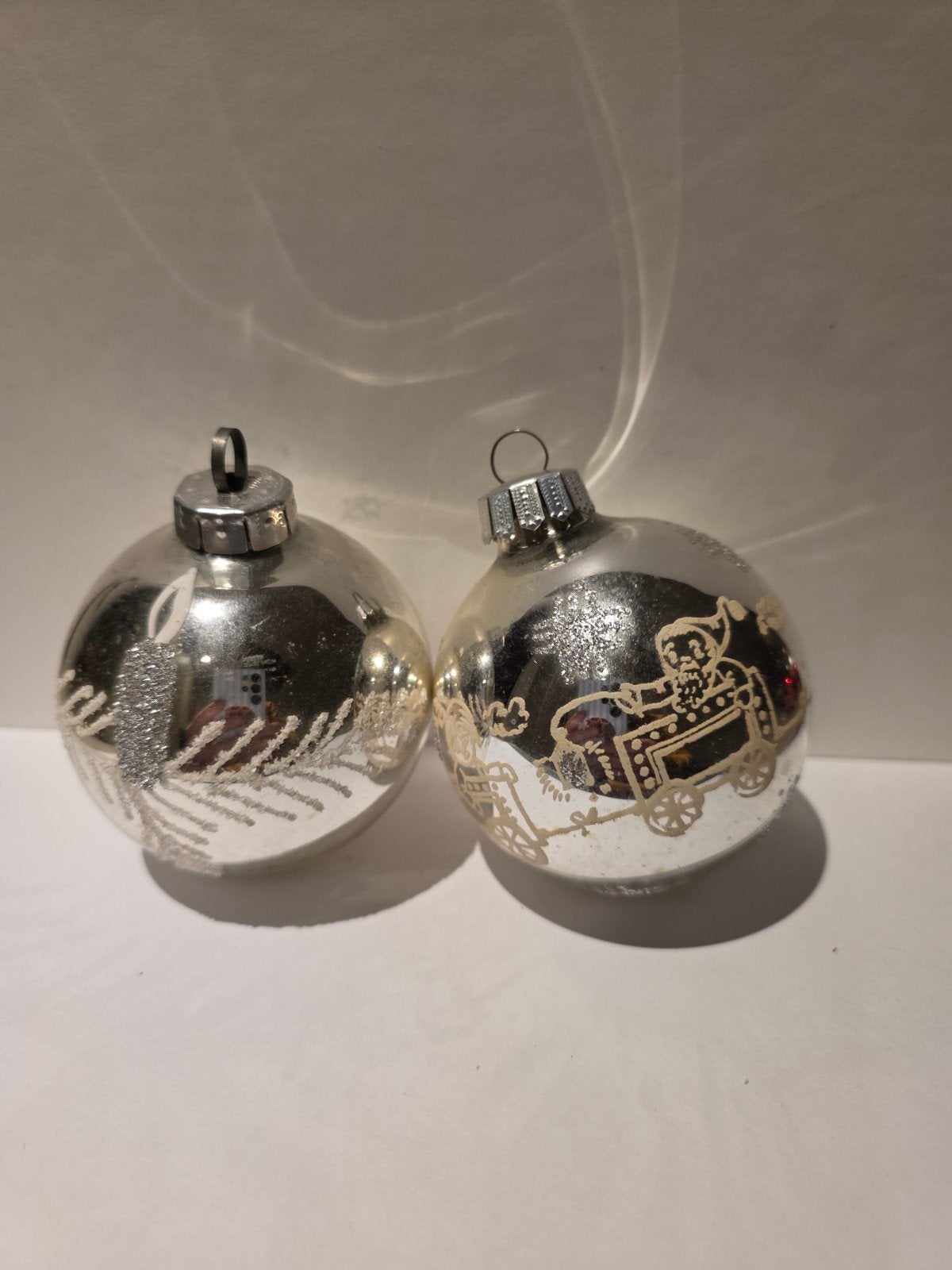 set vintage kerstbal, Diversen, Verzenden