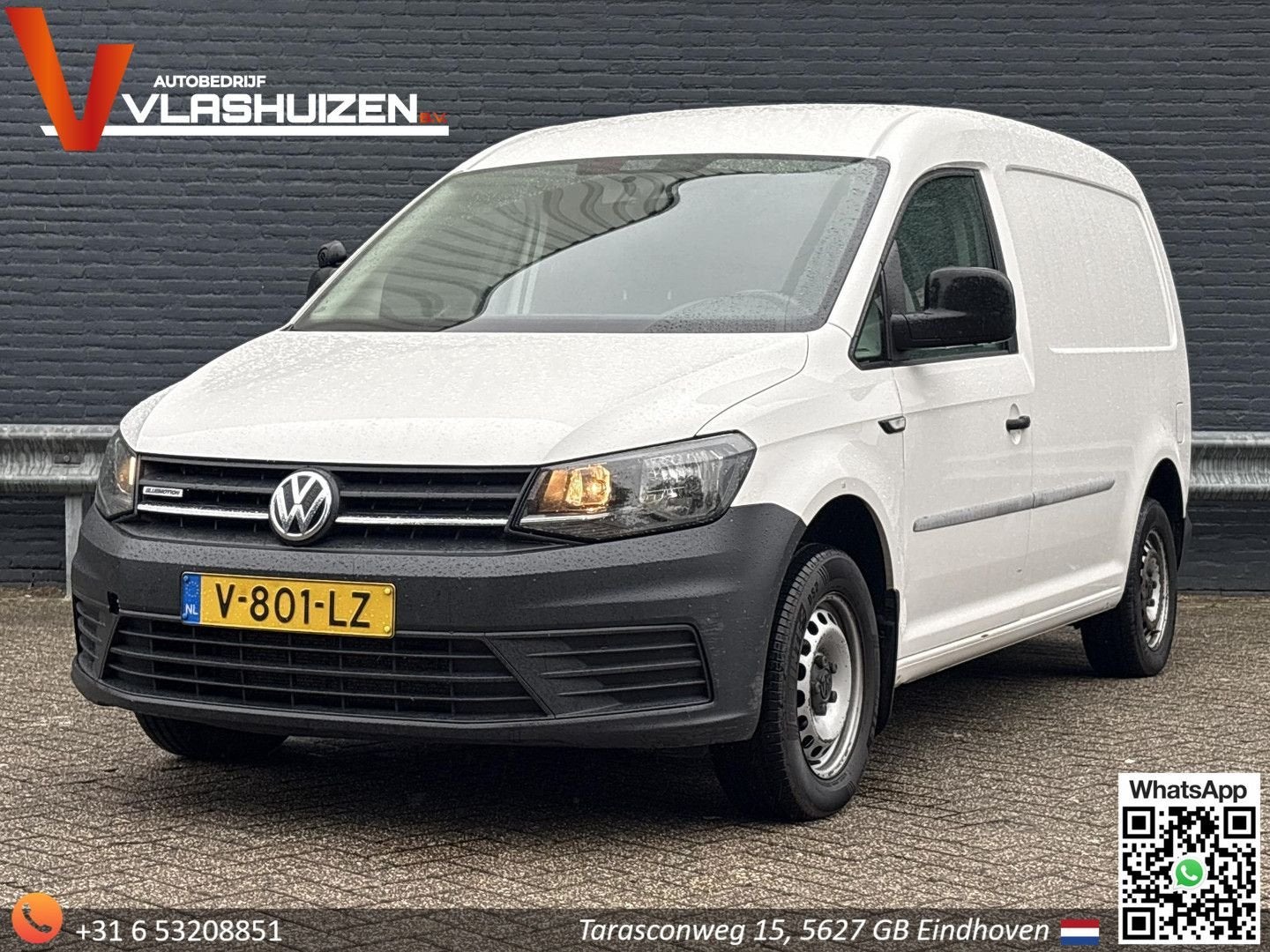 Volkswagen Caddy 1.4 TGI L2H1 EcoFuel Maxi Easyline | € 4.95, Autos, Achat, Entreprise, 119 g/km, Blanc