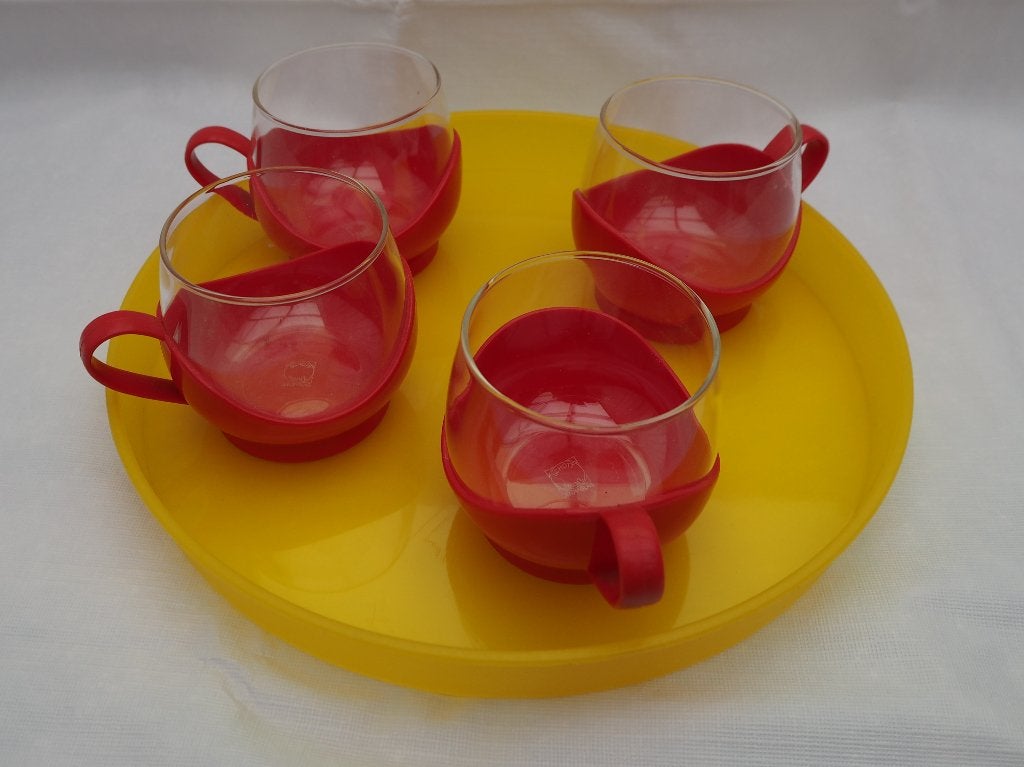 Vintage Melitta tassen, Ophalen