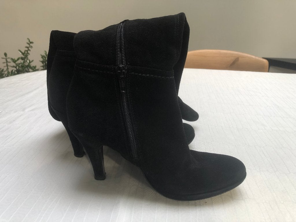 nieuwe mooie lange zwarte botten met hoge hak, Kleding | Dames, Hoge laarzen, Zwart, Nieuw, Ophalen of Verzenden