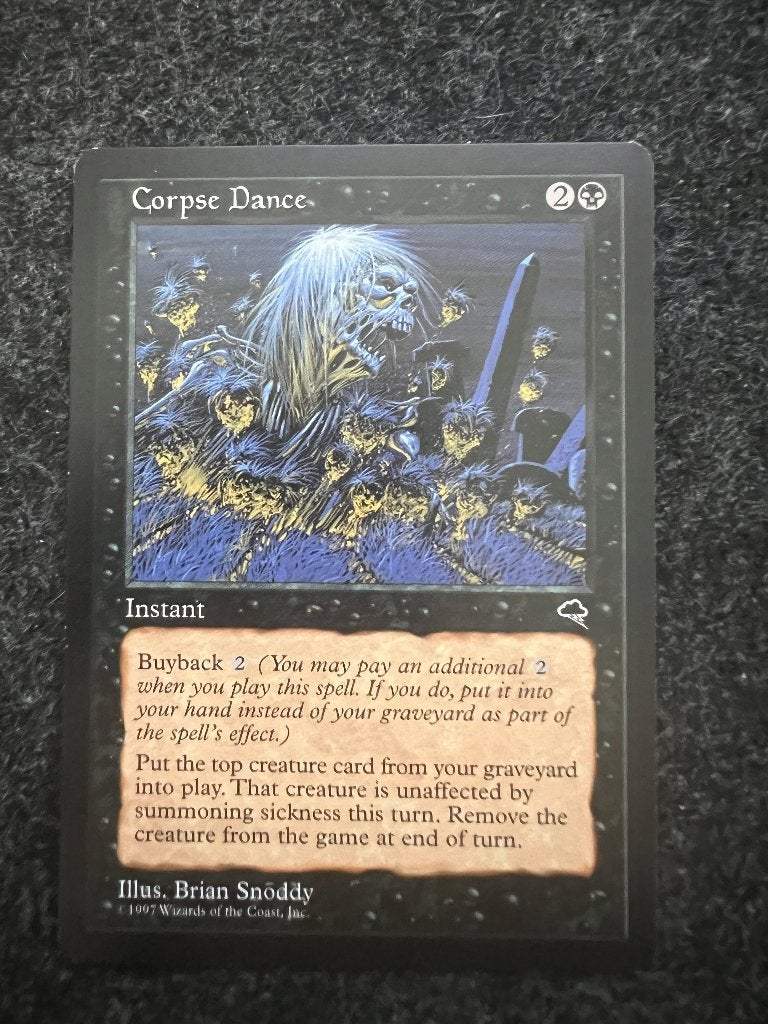 Corpse Dance – Tempest (Reserved List), Ophalen of Verzenden, Zo goed als nieuw, Losse kaart