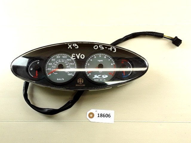 X9 500 Evolution 2005 - 2013 Piaggio Tellers D1-35068, Motoren