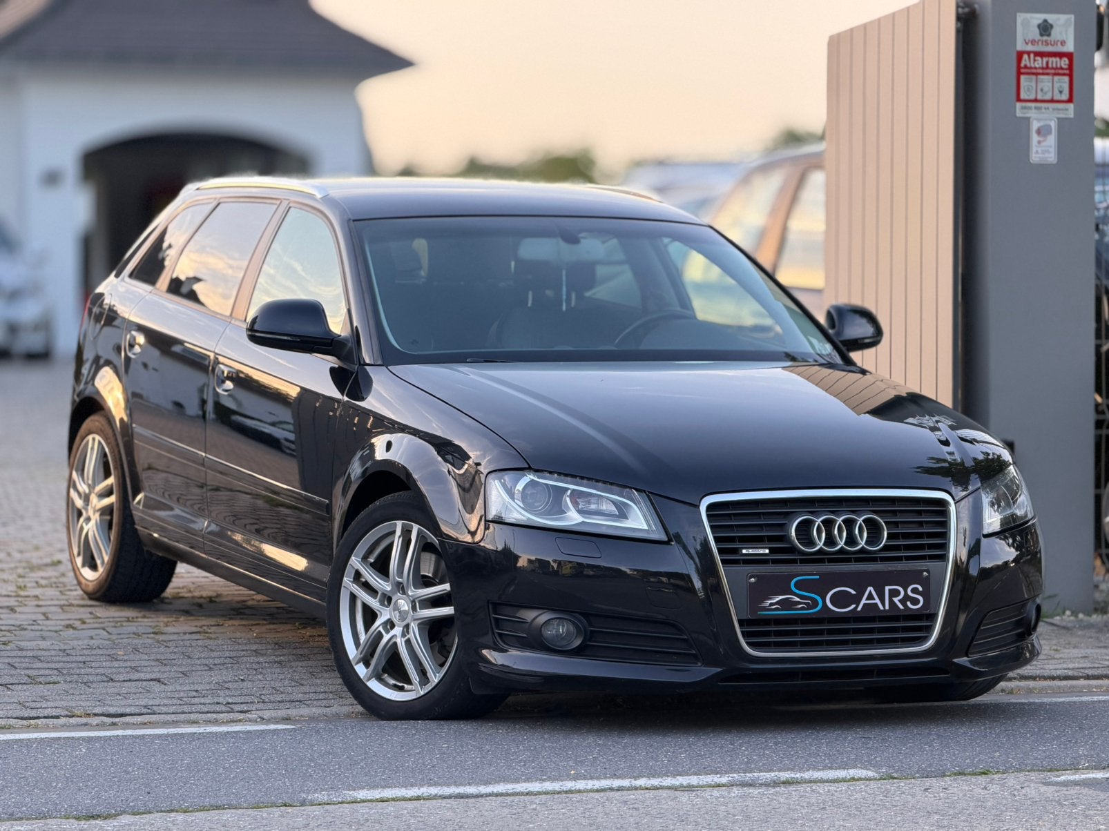 Audi a3 Sportback 1.8 Tfsi ** Leder ** Airco ** euro5, Auto's, Voorwielaandrijving, Euro 5, 4 cilinders, Zwart