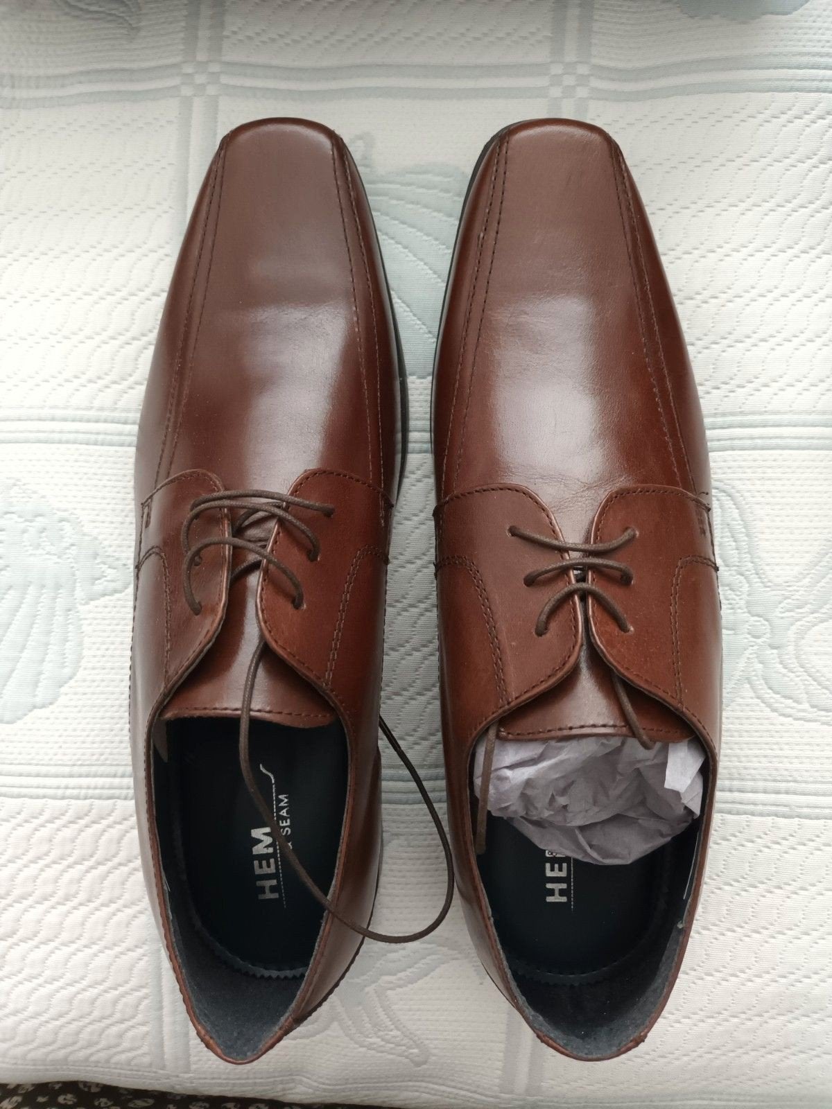 herenschoenen, Ophalen