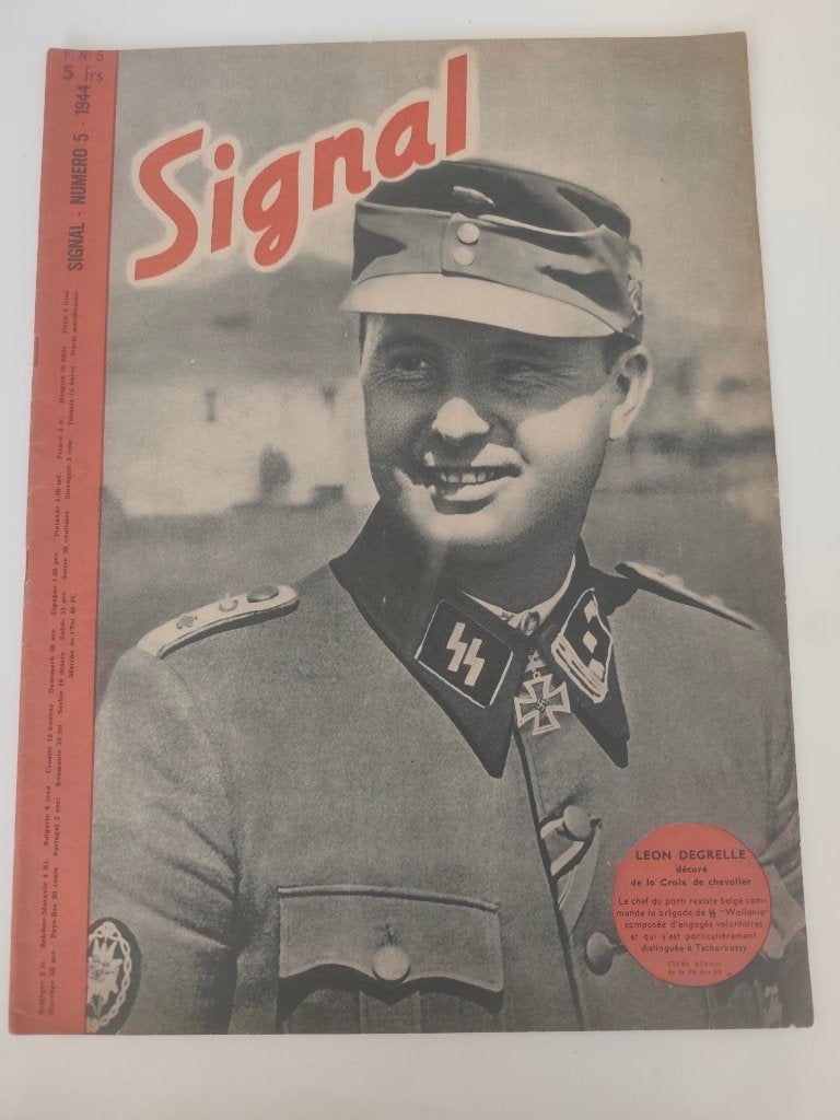 Signal n5 1944 Spécial Degrelle, Collections, Enlèvement ou Envoi, 1940 à 1960, Journal ou Magazine