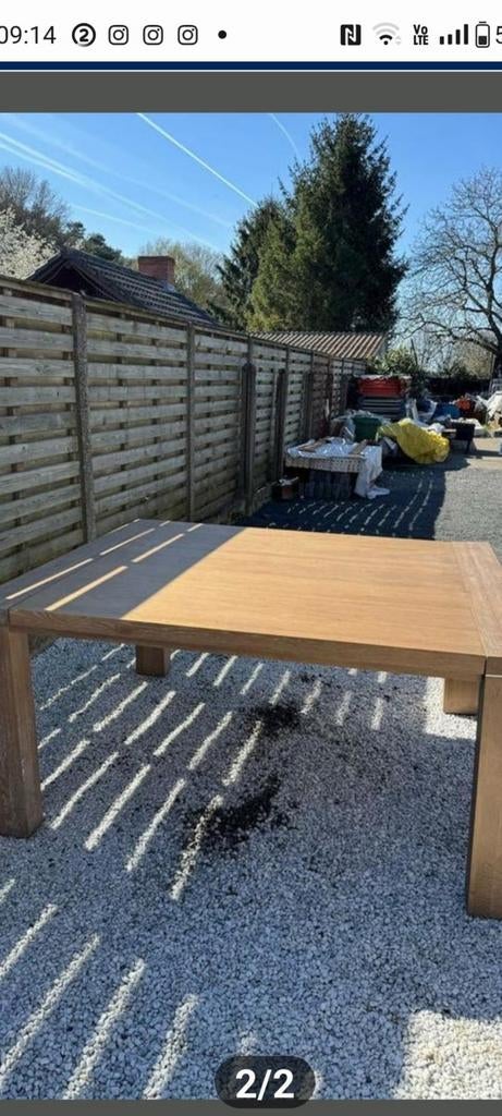 Take tafel 8 persoons., Ophalen of Verzenden