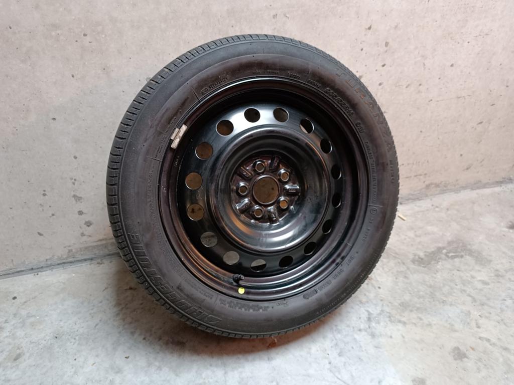 1 x 16" Reservevelg Toyota (5x100) 205/55R16 91V, Auto-onderdelen, Banden en Velgen, Ophalen, Gebruikt, 16 inch, Banden en Velgen