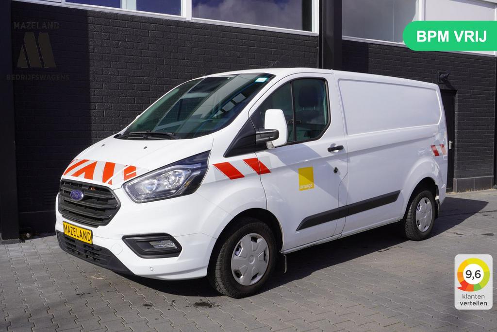Ford Transit Custom 2.0 TDCI 130PK EURO 6 - Airco - Cruise -, Auto's, Wit, Bedrijf, Handgeschakeld, 184 g/km