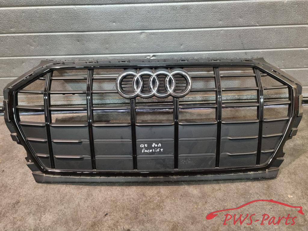 AUDI Q5 80A FACELIFT GRILL ZWART VANAF 2020 ORIGINEEL, Auto-onderdelen, Gebruikt, -, -, -