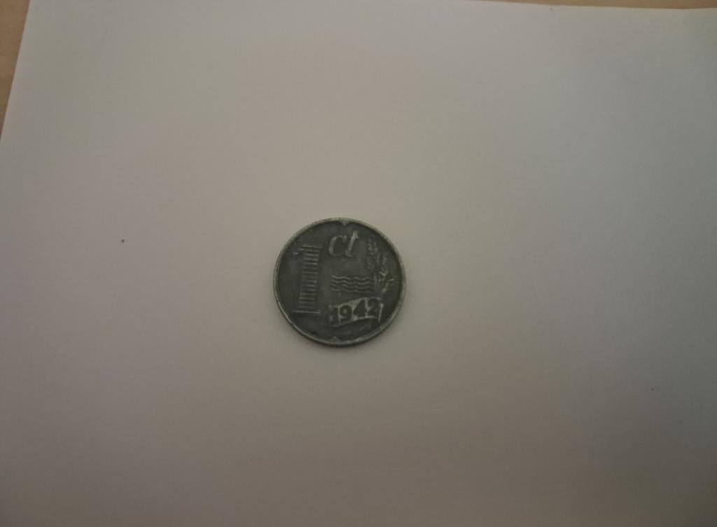 1 Cent 1942 (NR1), Verzamelen, Militaria | Tweede Wereldoorlog, Ophalen of Verzenden