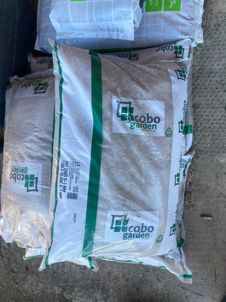 wit zand 100 kg, Doe-het-zelf en Bouw, Ophalen, Nieuw
