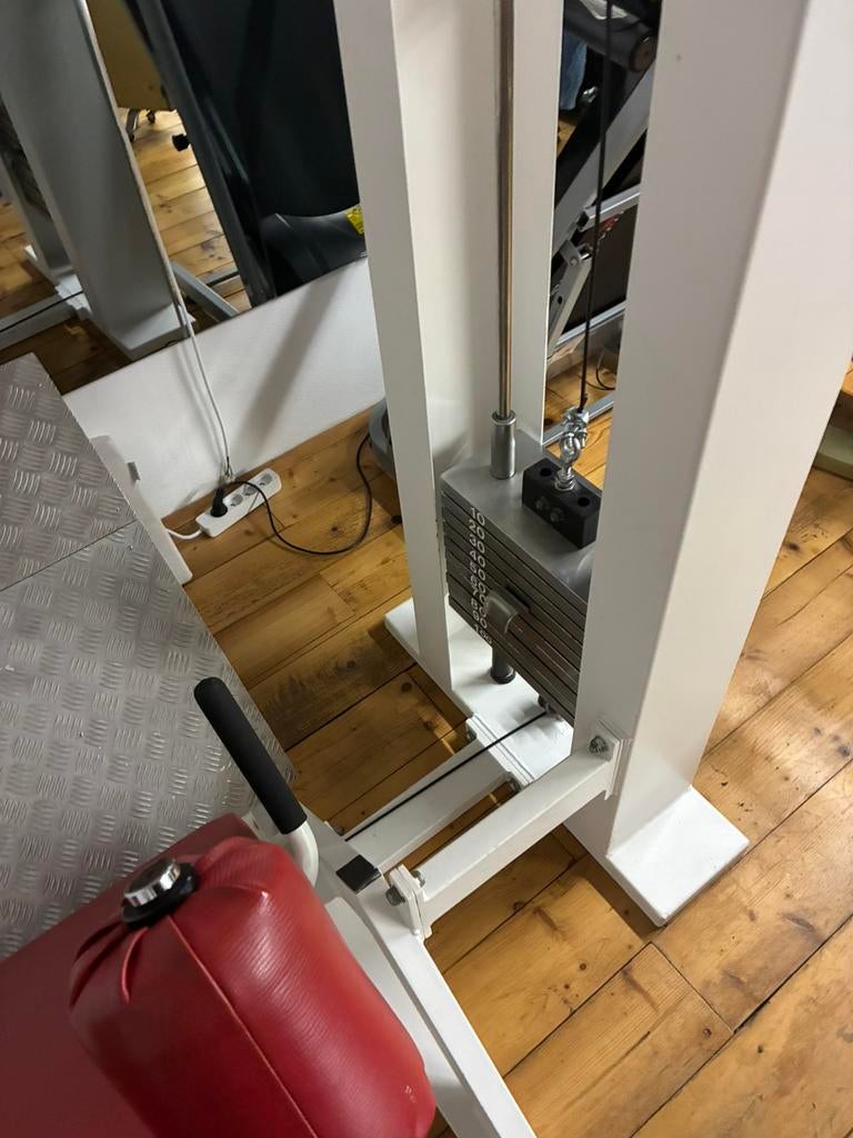 Leg press inclinable avec lingos inox., Sport en Fitness, Fitnessmaterialen, Ophalen, Gebruikt, Benen