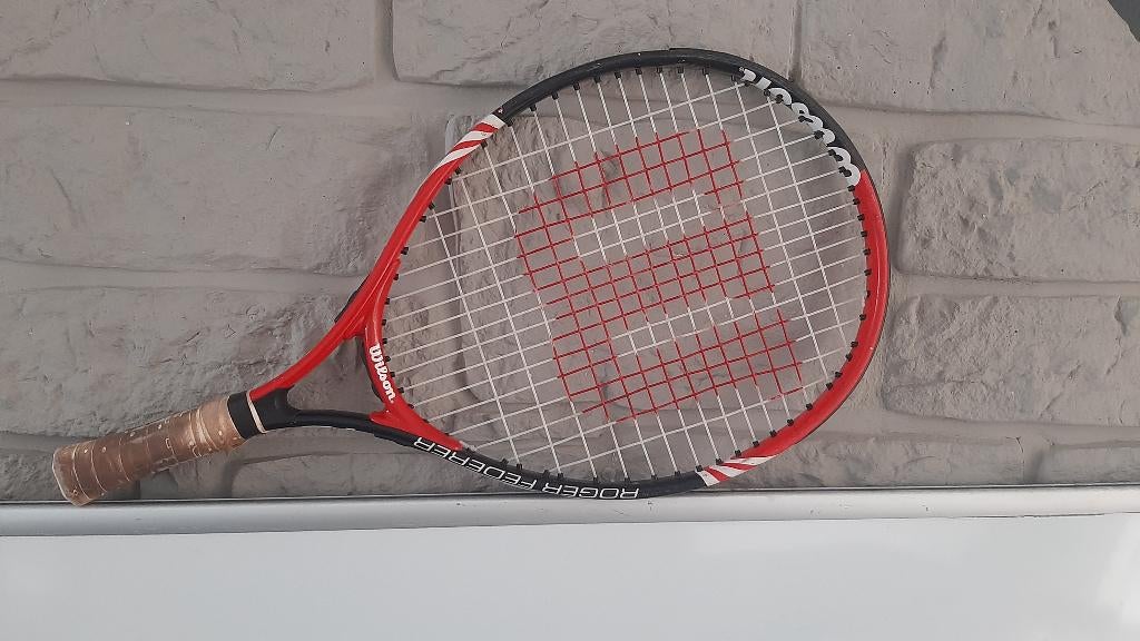 Wilson Roger Federer 19" tennisracket voor kinderen, Ophalen, Gebruikt, L1, Wilson