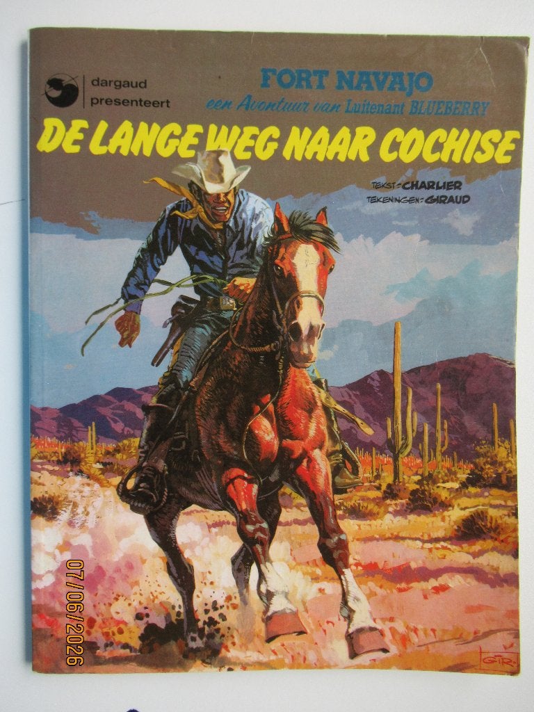blueberry...nr.5...de lange weg naar cochise, Ophalen of Verzenden, Gelezen