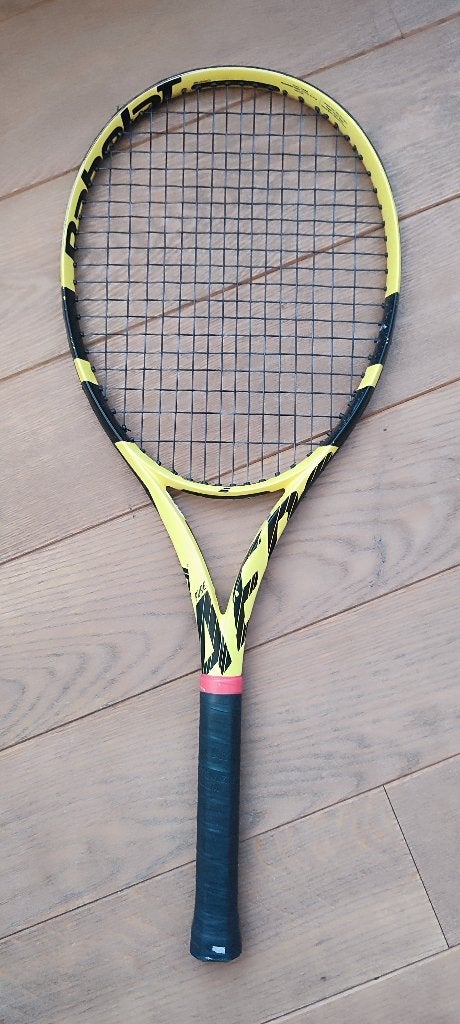 Babolat pure aero plus raquettes de tennis, L2, Ophalen of Verzenden, Zo goed als nieuw, Racket