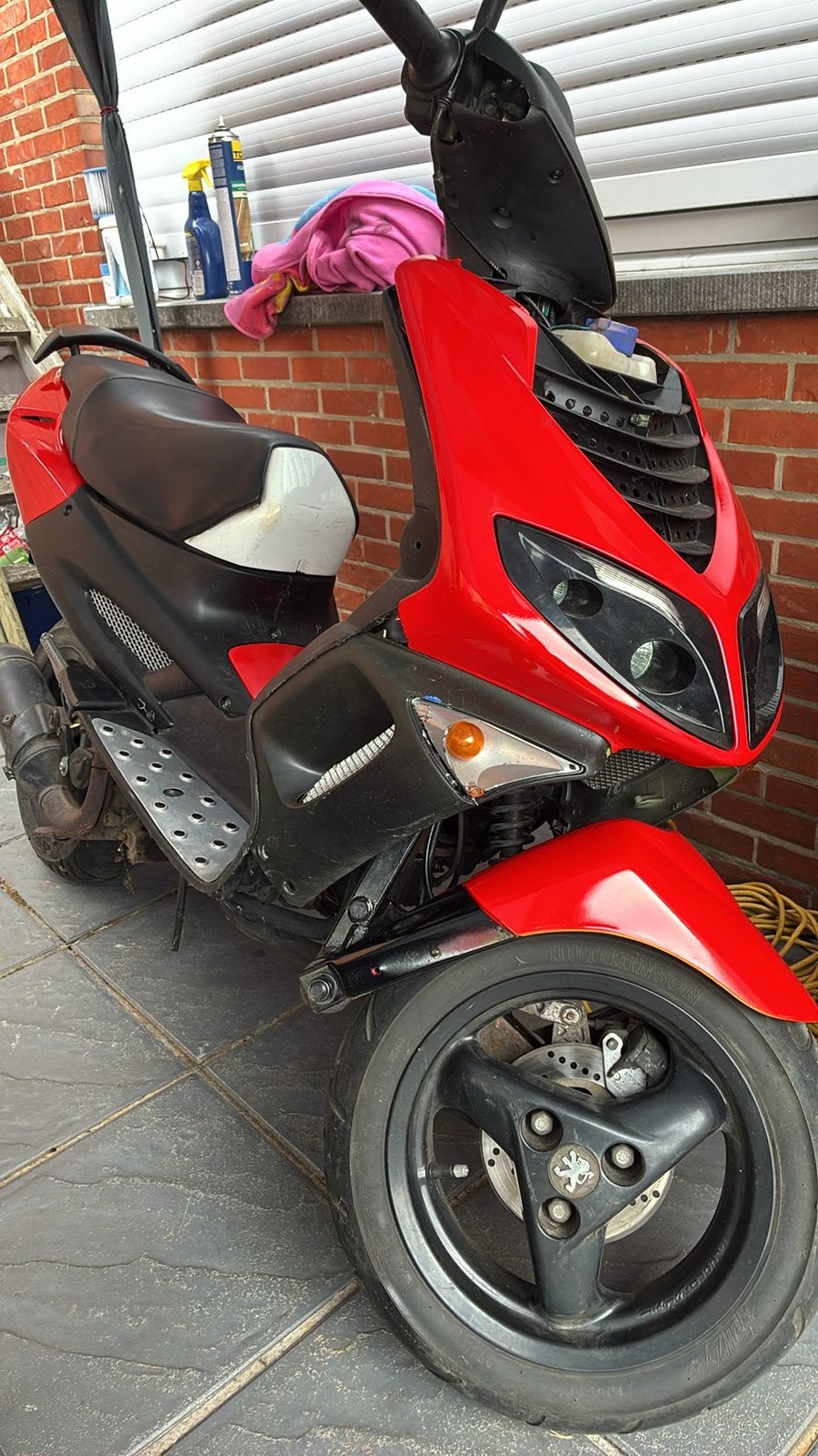 Peugeot speetfight 2, Ophalen, Zo goed als nieuw