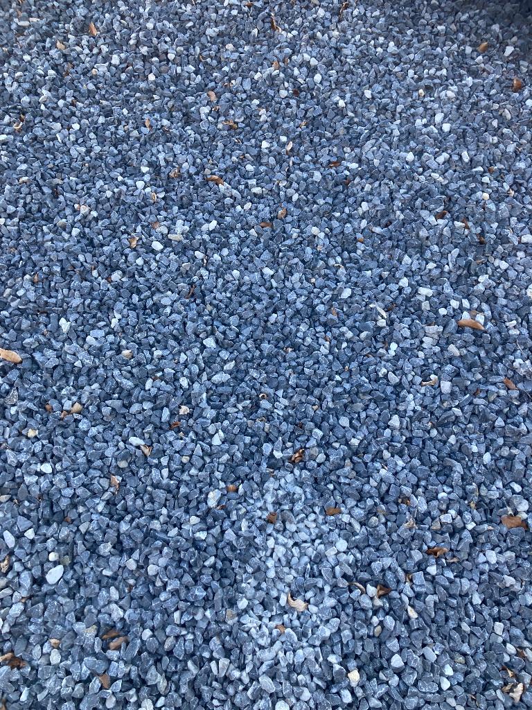 Blauwe kiezel, Tuin en Terras, Grind, Keien en Split, Ophalen, Blauw, Nieuw, Grind